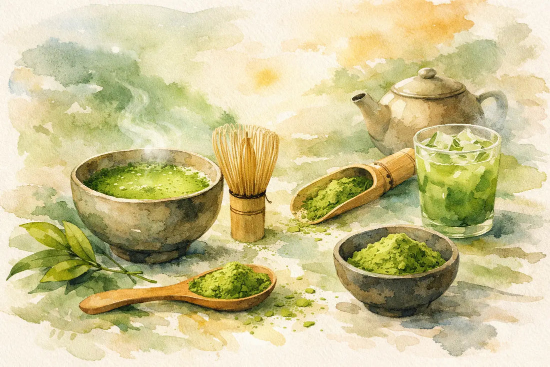 Matcha por használata a mindennapokban