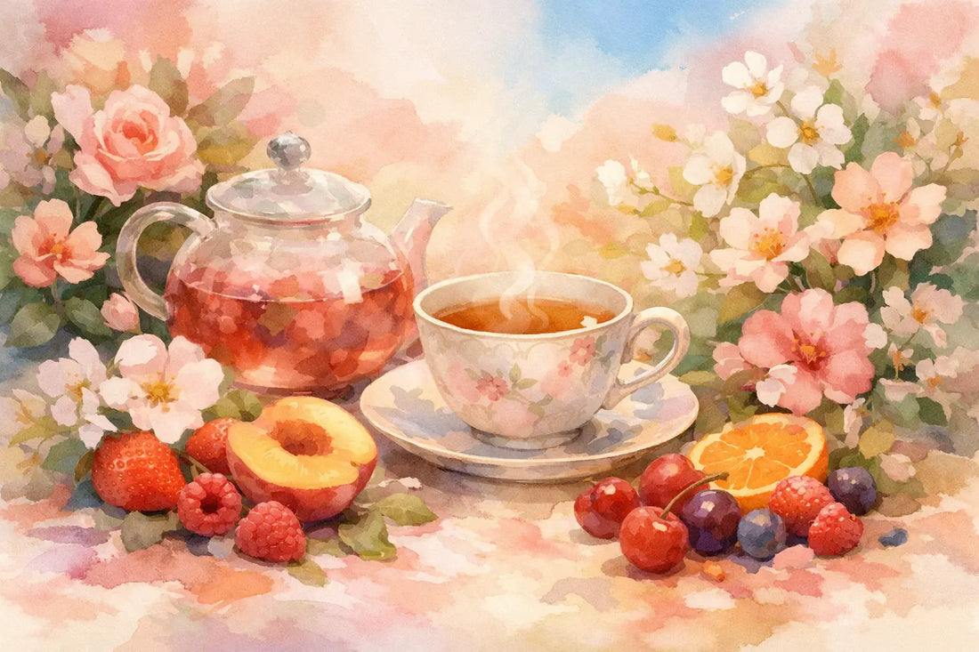 Milyen tea illik a virágos, gyümölcsös ízléshez?