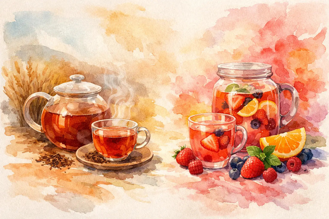Rooibos vagy gyümölcsinfúzió? Így válassz