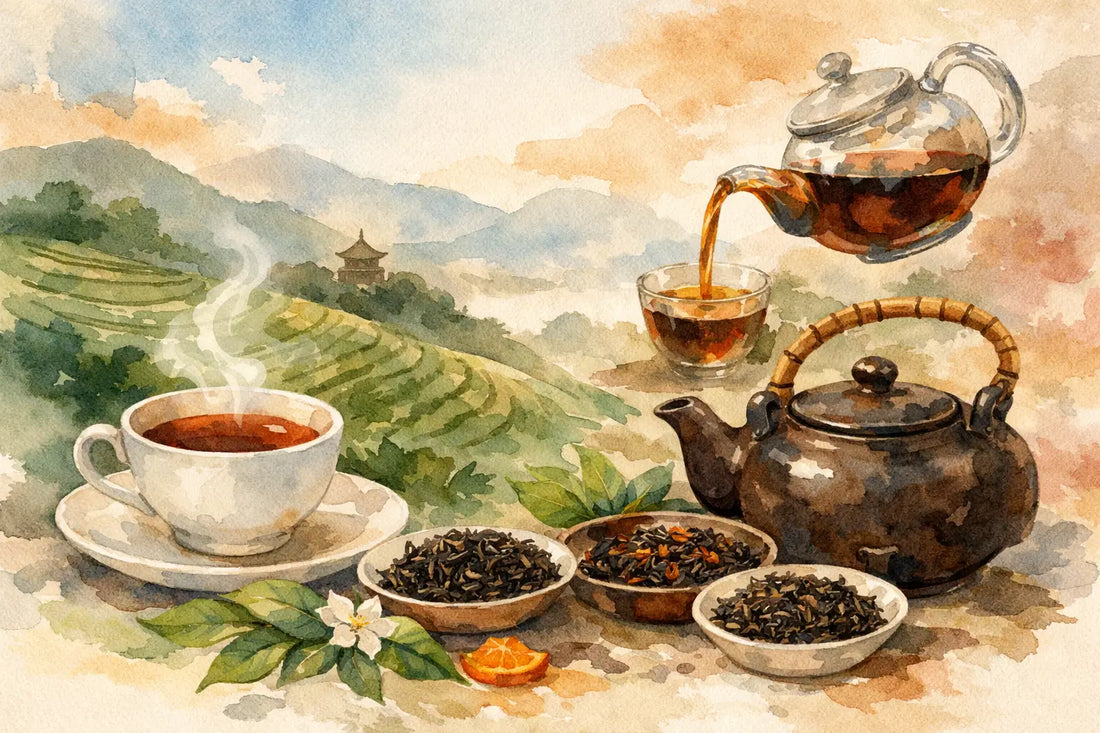 Fekete tea fajták útmutató kezdőknek
