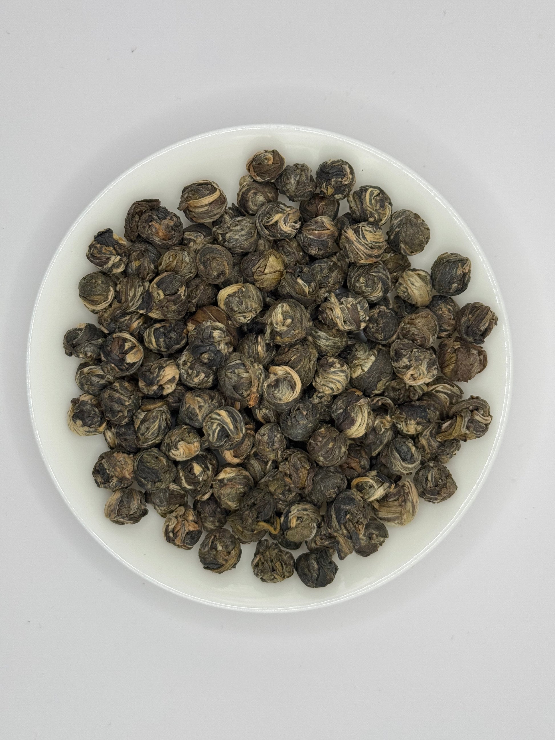 Jasmine Dragon Pearls – „Sárkánygyöngy” kínai jázmin tea