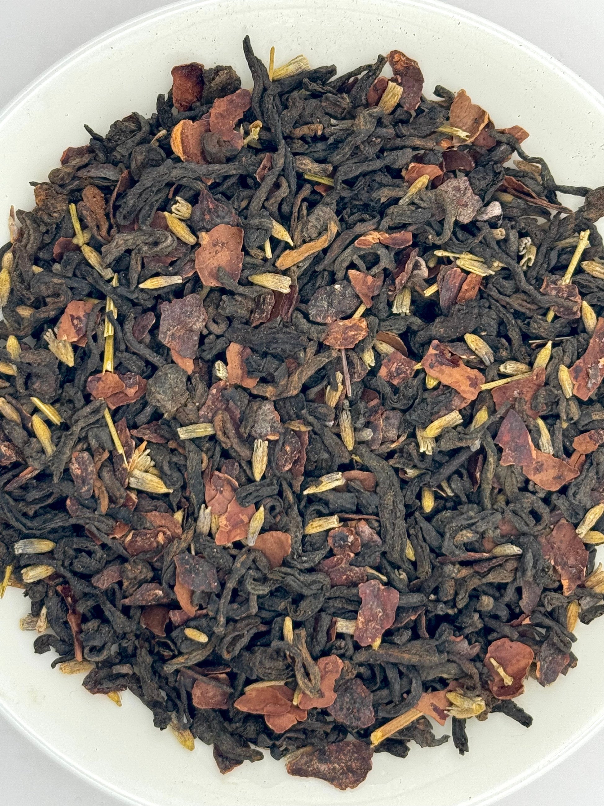 Csokoládés Levendulás Fekete Tea
